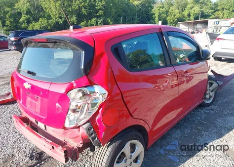 2019 Chevrolet Spark Ls из США, поврежденный, VIN KL8CB6SA9KC706247